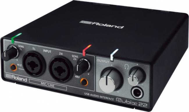 Roland Rubix22 USB interfész/hangkártya