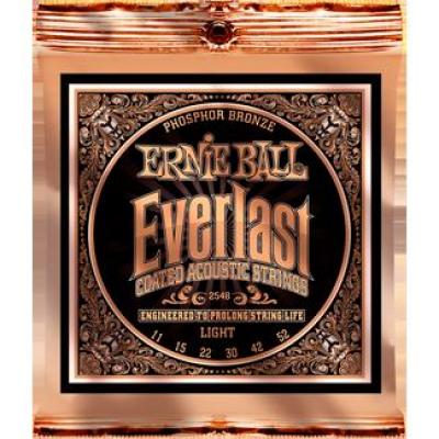 Ernie Ball 2548 EVERLAST COATED P. BRONZE LIGHT