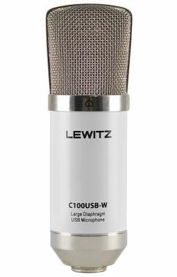 Lewitz C100USB-W USB kondenzátor mikrofon 