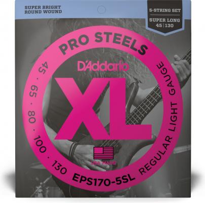 D'Addario EPS170-5SL ProSteels 45-130 (Super Long)