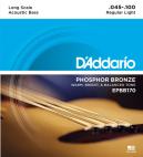 D'Addario EPBB170 Phosphor Bronze 45-100 Akusztikus Basszusgitár húrkészlet 